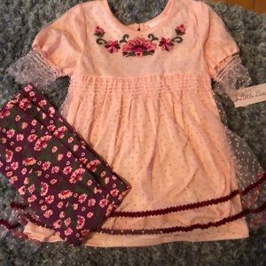 Top with matching leggings